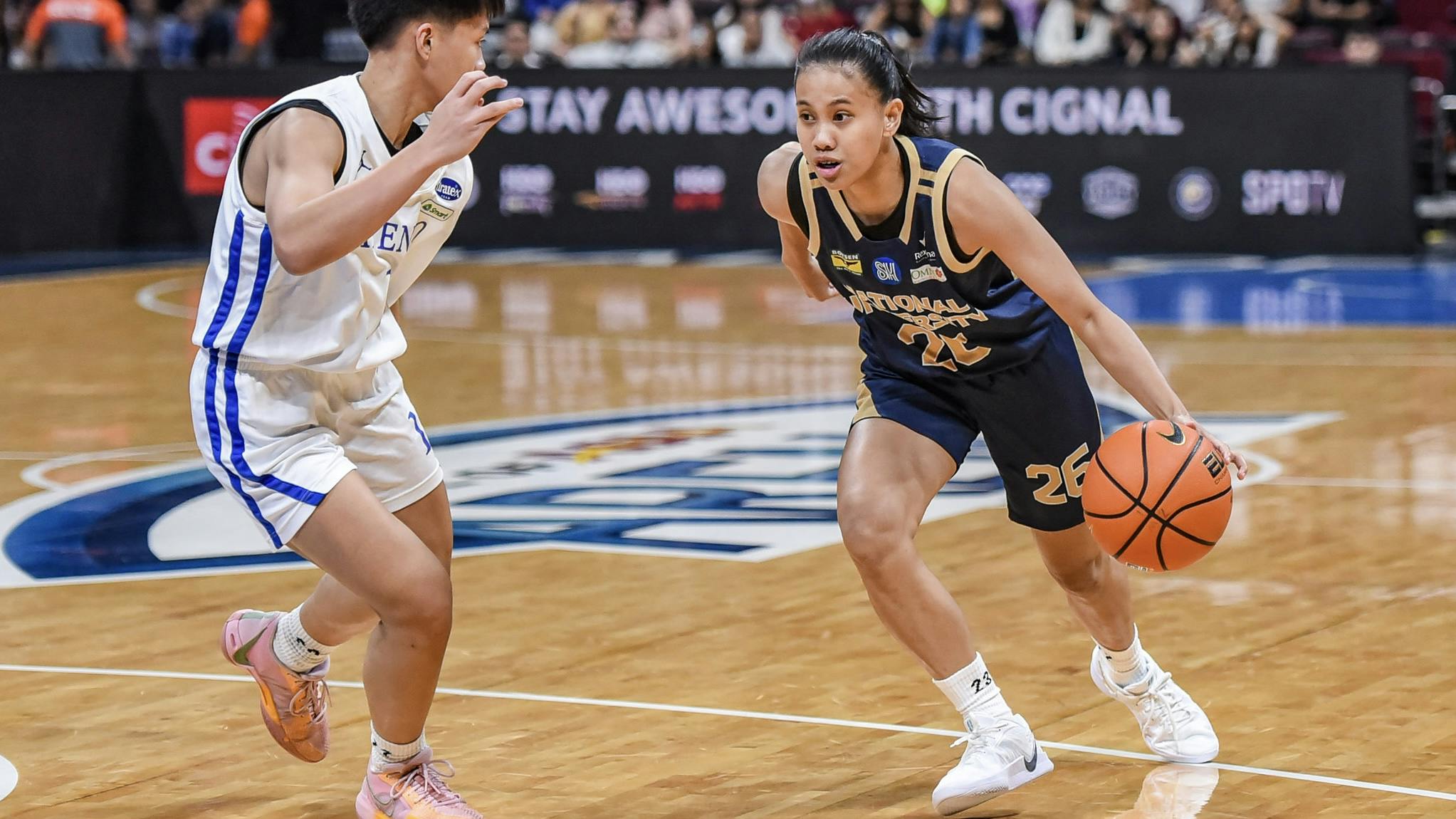 Cielo Pagdulagan finally breaks out for NU as Lady Bulldogs sweep first round of Season 87